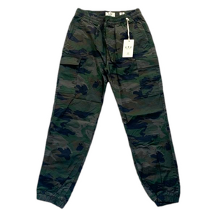 NEW LTJ Letter to Juliet Camo Cargo Pull On Jogger Pants NWT Small
